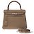 Hermès Borsa HERMES Kelly 25 in Pelle Étoupe - 103789 Taupe - vista 3