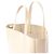 Céline Borsa CELINE Cabas Vertical Small in pelle beige - vista 5