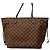 Borsa Tote Louis Vuitton Damier Neverfull MM Damier ebene - vista 9
