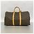 Borsa Louis Vuitton Boston Monogram Keepall 50 Marrone - vista 10