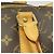 Borsa Louis Vuitton Boston Monogram Keepall 50 Marrone - vista 9