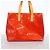 Borsa Louis Vuitton Vernis Lead PM Rosso - vista 12