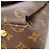 Borsa Louis Vuitton Monogram Georges BB Marrone - vista 6