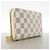 Cartera Zippy Compact Louis Vuitton Damier Azur Blanco - vista 2