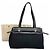 Hermès Hermes Herbag Cabas MM Toile Officier Tote Bag Schwarz