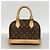 Borsa Louis Vuitton Alma BB Monogram Marrone - vista 9