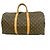 Borsa Boston Louis Vuitton Monogram Keepall 50 Marrone