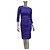 Lila Rüschenschichtkleid von Christian Dior - Größe 38 - Gebraucht