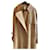 Hermès Gabardina de cuero Beige  - vista 1