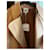 Hermès Gabardina de cuero Beige  - vista 5
