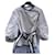 Yves Saint Laurent Veste courte en coton beige et noir  - vue 1