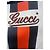 Gucci GG Supreme Monogram Shopper Schwarz Rot Beige - Ansicht 3
