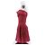 Alaïa Kleid aus Baumwolle Himbeerrot Größe 36 - Ansicht 4