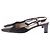 Chanel Mary Jane sandali in pelle nera Nero - vista 2