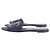 Sandali Chanel in tweed blu taglia 39 - vista 2