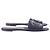 Sandali Chanel in tweed blu taglia 39 - vista 6