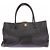 Chanel Borsa in pelle marrone scuro Executive Nero
