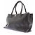Chanel Borsa in pelle marrone scuro Executive Nero - vista 2