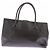 Chanel Borsa in pelle marrone scuro Executive Nero - vista 3