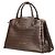 Autre Marque IACUCCI VELAR Borsa 2 way in pelle goffrata Marrone - vista 2