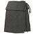 Autre Marque Mini saia com design transpassado FRAY I.D Marrom Cinza antracite