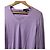 Autre Marque 18G Drawer Cashmere-Seide-Strickpullover mit Rundhalsausschnitt Lila - Ansicht 2