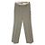 Autre Marque Plage Gerade Hose Beige