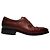 Scarpe stringate in pelle Salvatore Ferragamo Marrone - vista 6