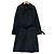 Autre Marque Gabardina verde Negro