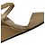 Sandali con zeppa in vernice Prada Beige - vista 11