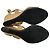 Sandali con zeppa in vernice Prada Beige - vista 4