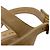 Sandali con zeppa in vernice Prada Beige - vista 9