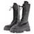 Prada Black Combat Boots Schwarz