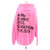 Acne Oversized Kapuzenpullover in Neonrosa Pink  - Ansicht 2