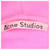 Acne Oversized Kapuzenpullover in Neonrosa Pink  - Ansicht 6