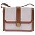 Khaite Bolso bandolera Blake en lona y cuero Camello