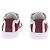 Pierre Hardy ALPHA Sneaker Leder Dunkelrot Bordeaux - Ansicht 7