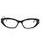 Autre Marque Schwarze Brille The Scene 10 - Ansicht 2