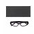 Autre Marque Schwarze Brille The Scene 10 - Ansicht 7
