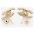 Chanel Orecchini Gold Coco Mark 10A con strass D'oro - vista 3