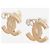 Chanel Orecchini Gold Coco Mark 10A con strass D'oro - vista 4