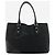 Gucci Borsa Horsebit in tela GG nera Nero - vista 2