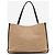 Gucci Borsa tote in tela e pelle Horsebit 1955, toni neutri e blu navy - vista 2