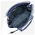Prada Borsa 2way in pelle Saffiano Lux blu - vista 12