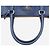 Prada Borsa 2way in pelle Saffiano Lux blu - vista 15