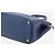 Prada Borsa 2way in pelle Saffiano Lux blu - vista 17