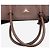 Prada Bolsa tote de couro Saffiano marrom - vista 4