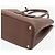 Prada Bolsa tote de couro Saffiano marrom - vista 6