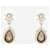 Chanel Orecchini A13V con strass Coco Mark Argento - vista 2