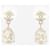 Chanel Orecchini A13V con strass Coco Mark Argento - vista 3